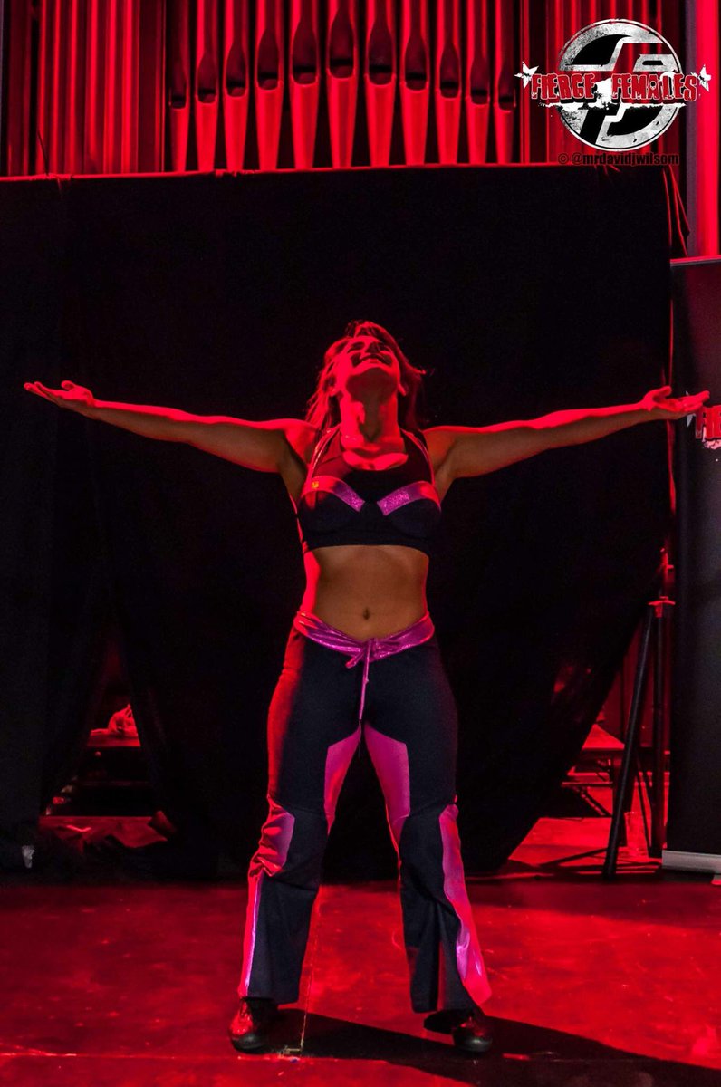FFemalesGlasgow's tweet photo. #TBT @NikkiStorm1 makes her final entrance in Fierce Females at Rumble in the Jungle 2!

#FierceFlashback https://t.co/e1DwiJo4A1
