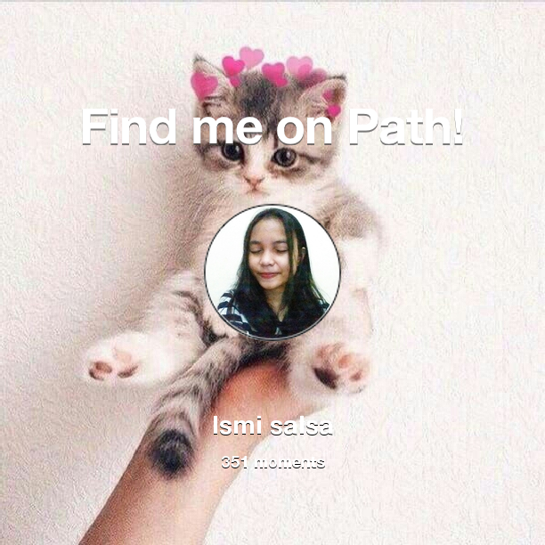 ismisall's tweet photo. Find me on #Path now! Go to https://t.co/7trfhIfwNg https://t.co/xUvZUARkzT