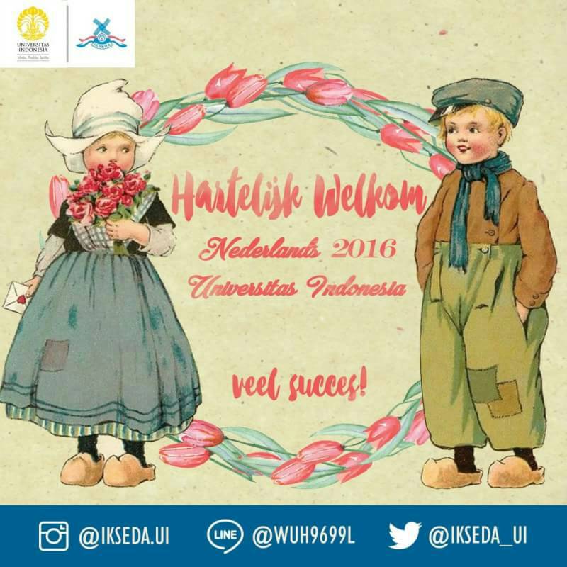 nederlands2016's tweet photo. [MABA TELAH TIBA]

Hallo Mahasiswa Baru!

Selamat datang mahasiswa baru Program Studi Belanda dari jalur SIMAK UI. https://t.co/4LdILKbDKo