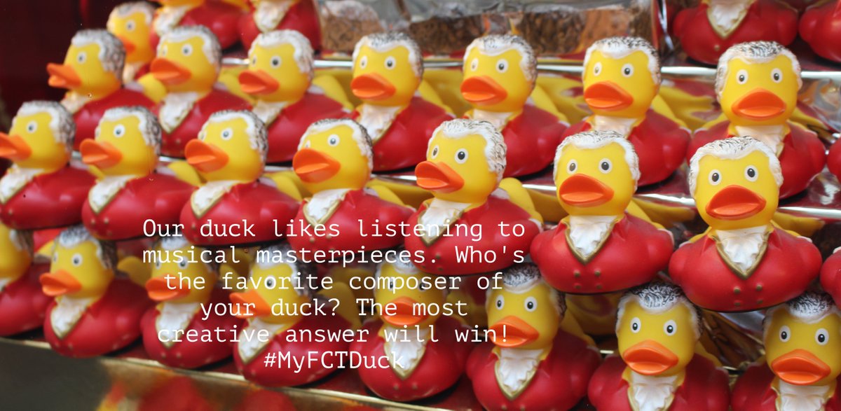 Lufthansa_FCT's tweet photo. Win a #FCTduck! #MyFCTDuck / Answer by 05.07.16 / Terms &amp; conditions apply: https://t.co/oMRYbKiv34 https://t.co/VwRt6fGhPg