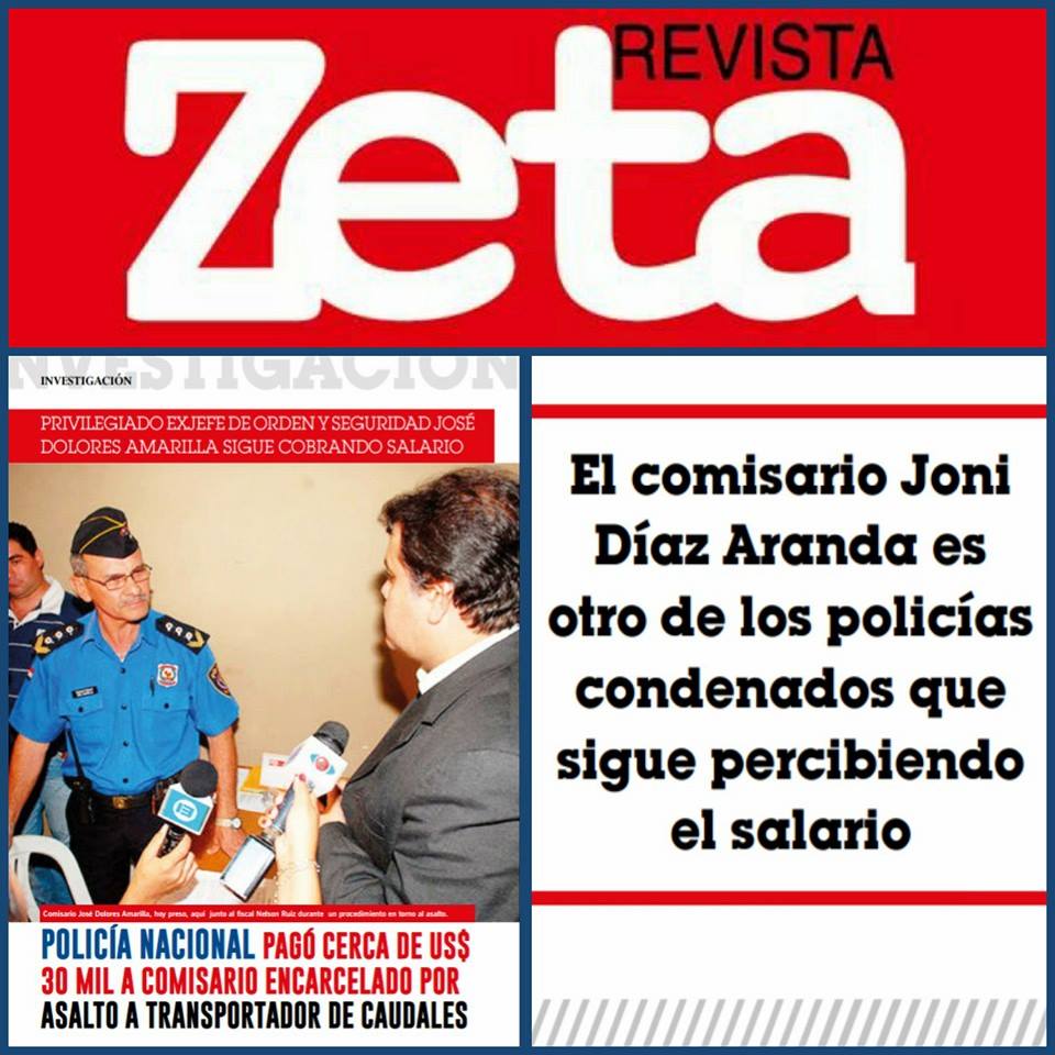 RevistaZetaPy's tweet photo. #ZetaInvestiga
Dolores Amarilla condenado a 15 años de cárcel, percibía dinero hasta abril pasado @lavozdigital_py. https://t.co/zLuiFHDq7L