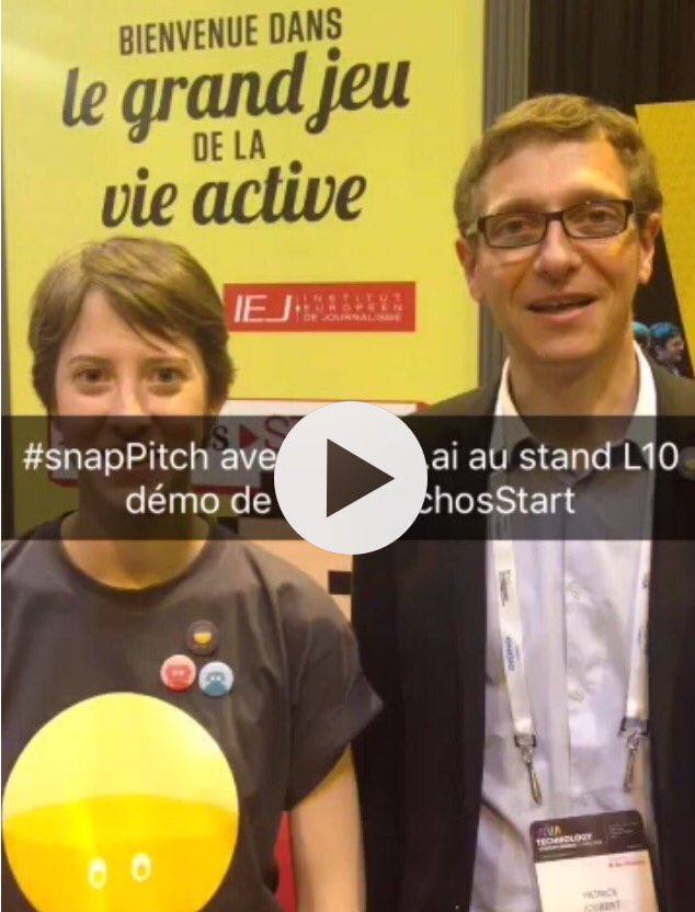 MarionAudrey87's tweet photo. .@RecastAI #startup #Vivatech @Snapchat abonnez-vous au compte #Echosstart en live @VivaTech @SUPDEWEB #socialmedia https://t.co/BT3SQZskEE