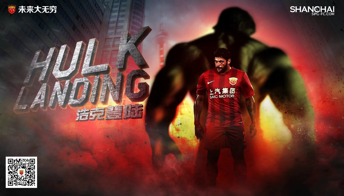 FICHAJES CHINA 

Hulk entra en la historia del fútbol chino.

planetafichajes.net/2016/06/hulk-m…