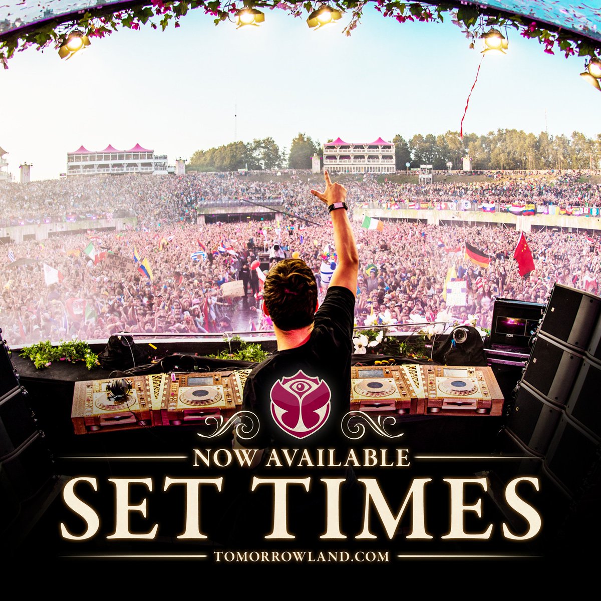 Friends, all set times for Tomorrowland 2016 are now available. Prepare for a weekend full of magical sounds…