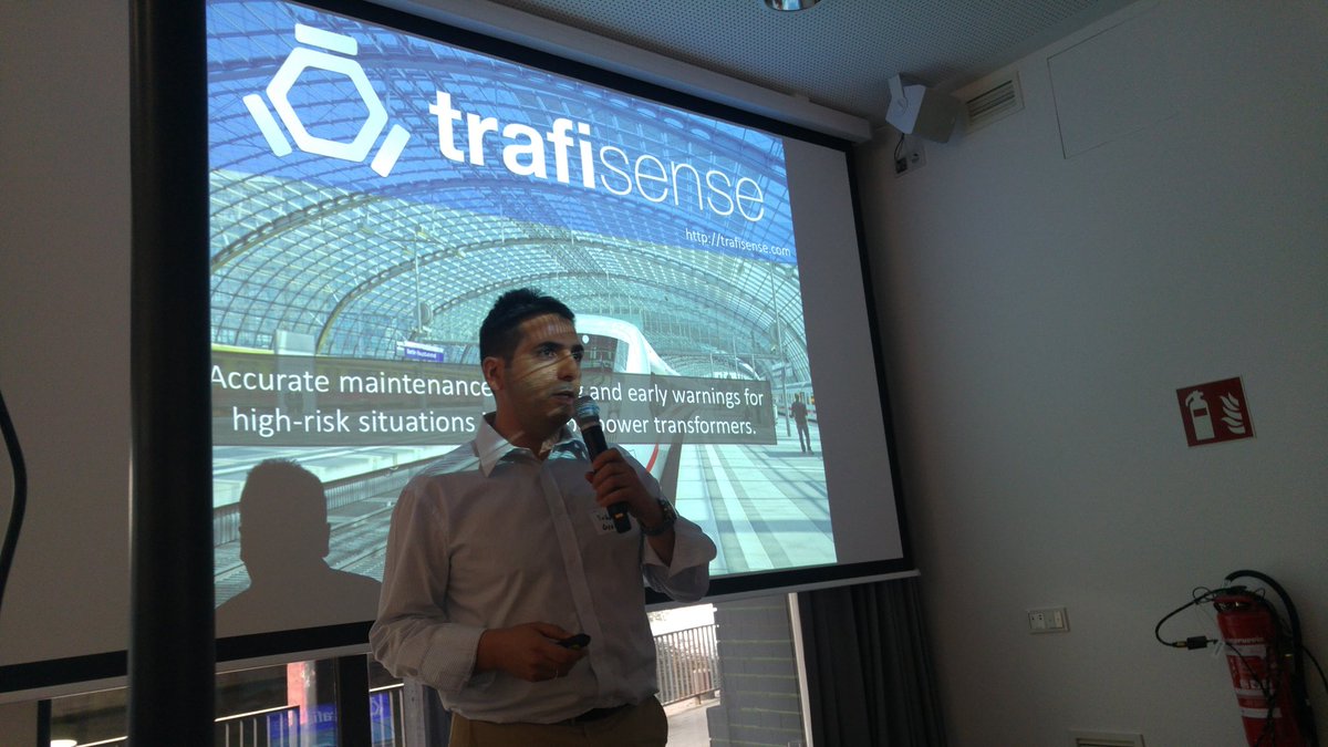 DBPitch's tweet photo. trafisense - präzise Wartungsplanung und Frühwarnsystem #dbmindbox https://t.co/I14k4TExGG