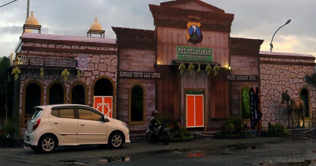 Penampakan Posko Mudik Duduk Sampeyan Gresik dlvr.it/LhMy4X