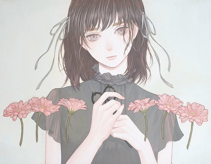 「女の子 黒シャツ」のTwitter画像/イラスト(古い順)