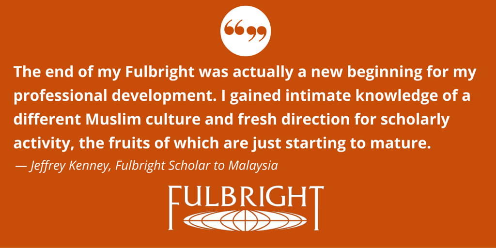 FulbrightSchlrs's tweet photo. #Fulbright Scholar Jeffrey Kenney @DePauwU on his immersive experience in #Malaysia. @FulbrightMY @OfficialIIUM https://t.co/pYJnHB8Abl