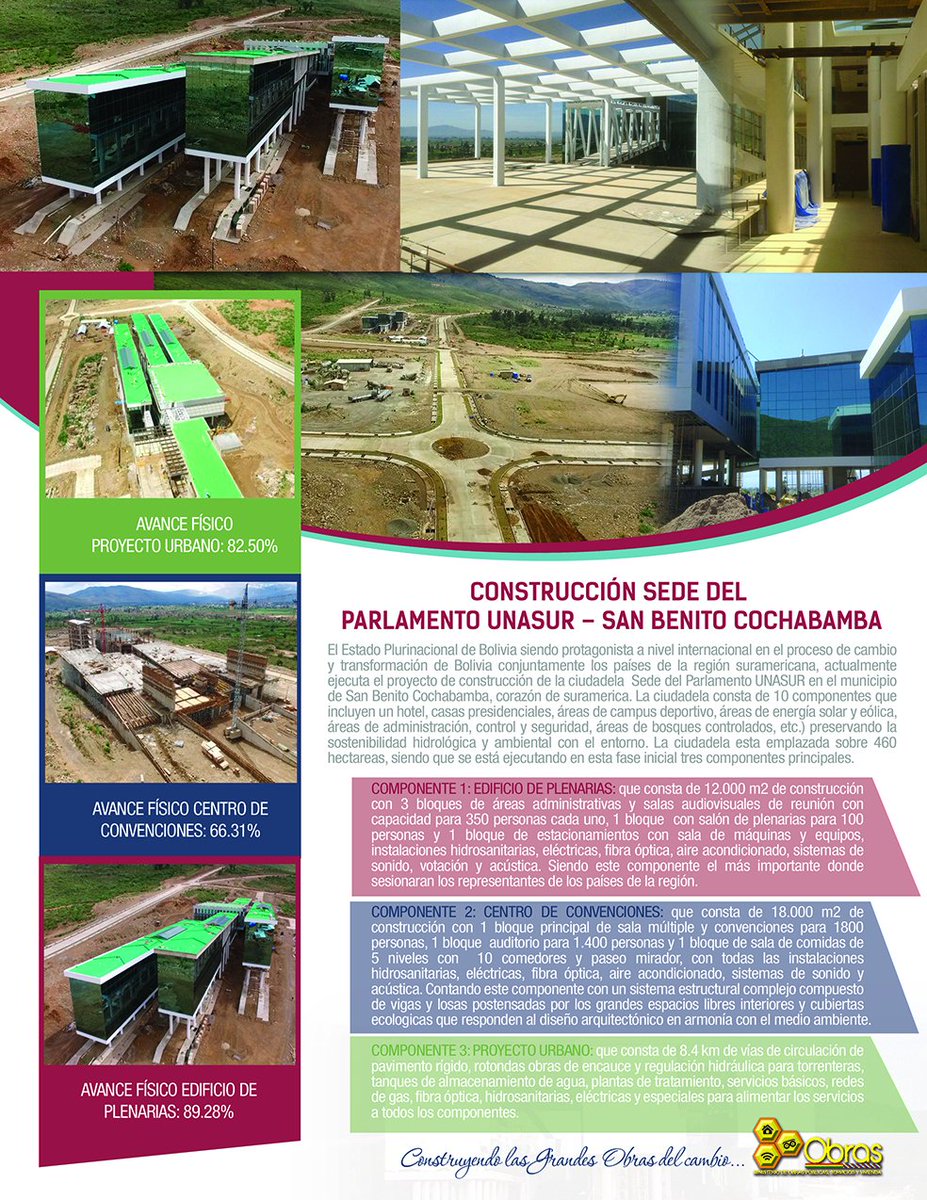 mopsv_Bolivia's tweet photo. Conoce más de la #SededelParlamentodelaUniondeNacionesSuramericanas - UNASUR https://t.co/AlzdR0ofIP