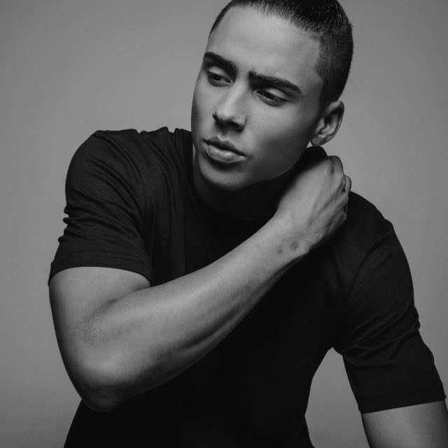 I had to be serious during this, but I legitimately started laughing after this was taken because I'm never serious