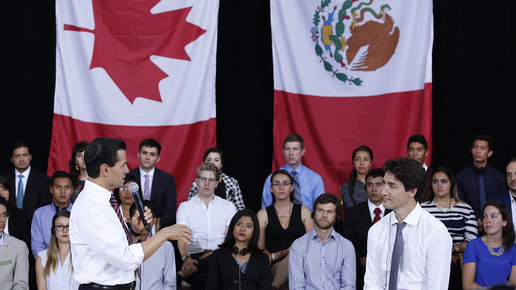 WYSETC's tweet photo. Canadian Prime Minister welcomes education cooperation with Mexico. https://t.co/JquzPH73Jt https://t.co/VSuAPbcY07