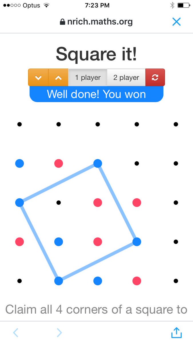 cass_lowry's tweet photo. @nrichmaths finally beat red #addictive https://t.co/gxBZJNVpDC