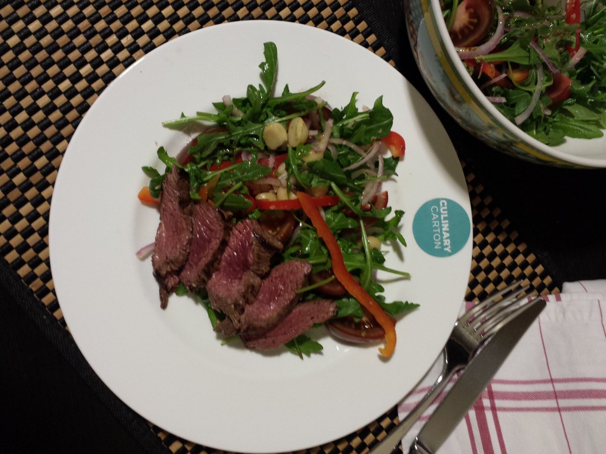 graham_grim's tweet photo. Home from @TheWeeklyReview, cooked this Oorong kanga @CulinaryCarton for dinner. Delicious! #culinarycarton https://t.co/SBm2rlB7Aq