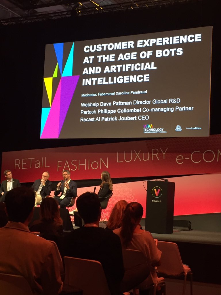 Martinoujean's tweet image. #articificialintelligence  @VivaTech