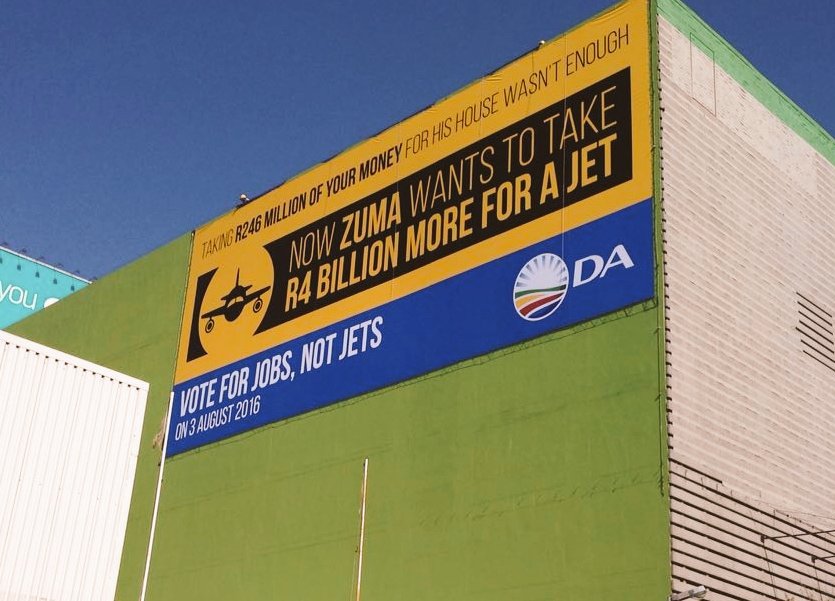 Our_DA's tweet image. RETWEET if you think Zuma must CANCEL the R4 billion jet and prioritise JOB CREATION! 

We want #JobsNotJets