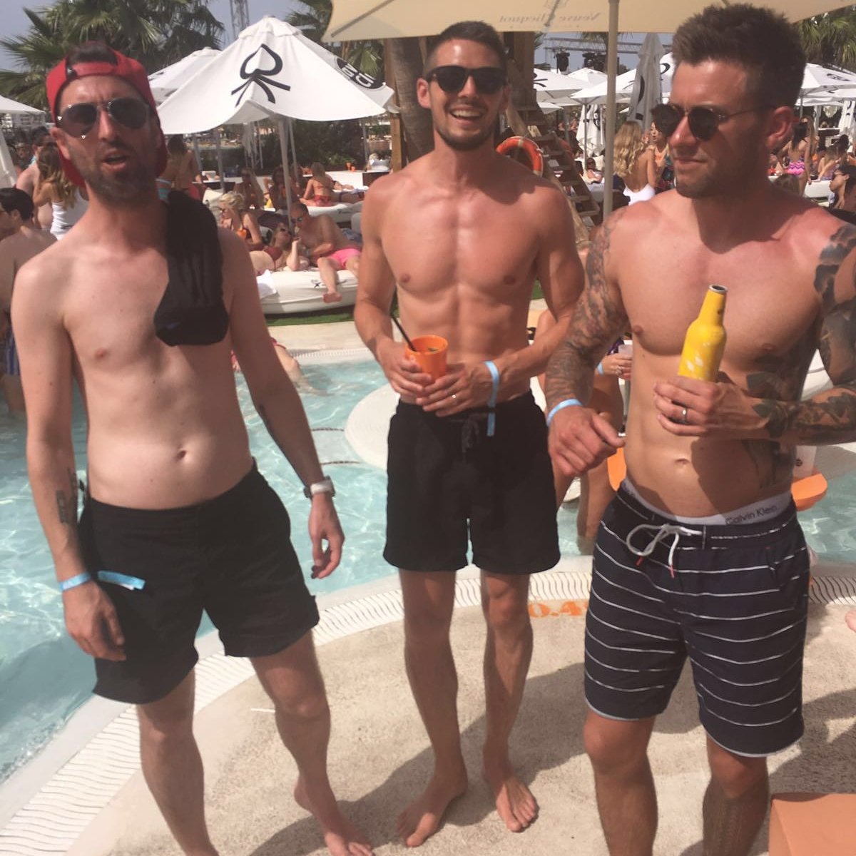 JeffCoppy's tweet photo. Grimesy Ibiza Stag Was Class.....special thanks to Munds, Chaffs, Ocean Beach and Hush Night Club https://t.co/pqsqnSyU76