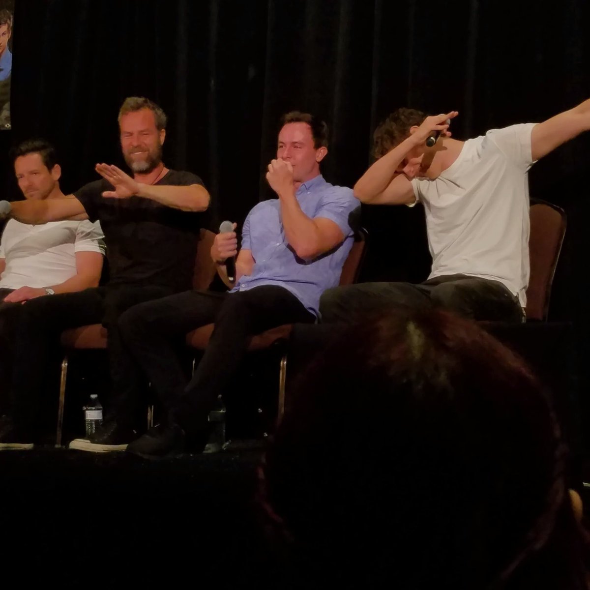 LolMdrr___'s tweet photo. π· | Daniel, Ryan, JR et Ian Γ la #howlercon2016 qui a eu lieue ce week end. #howlercon https://t.co/BKd8MkDKTn