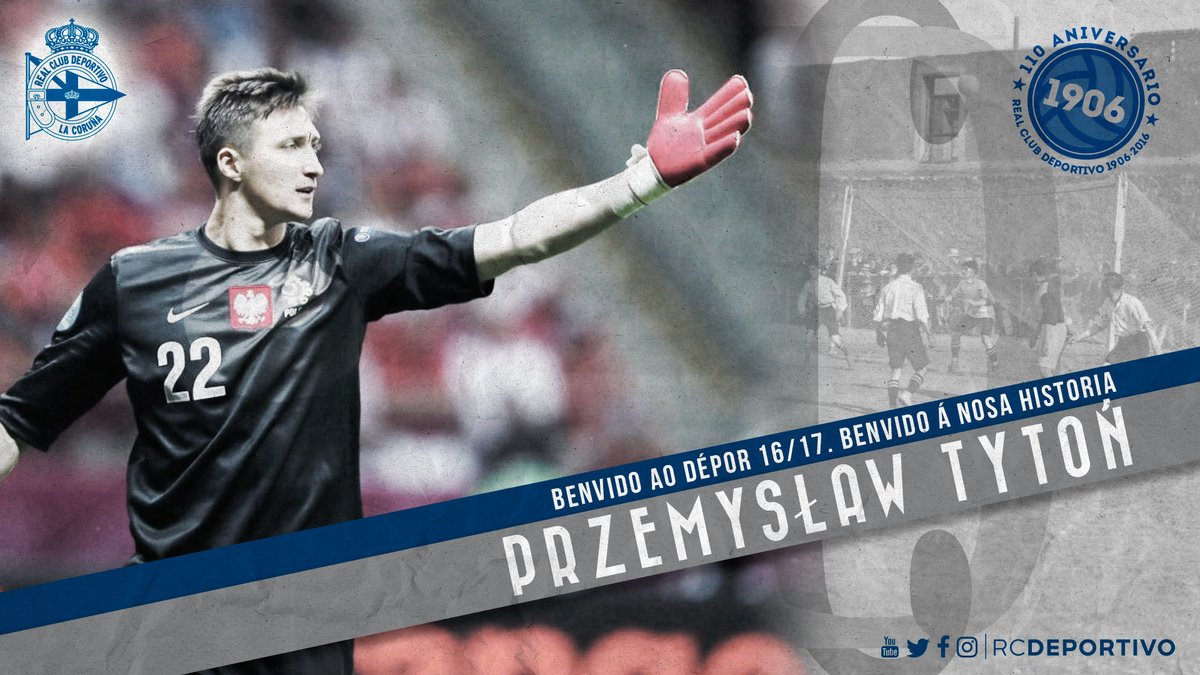 mercatosphera's tweet photo. El #Deportivo ha fichado al guardameta polaco Przemysław Tytoń (29 | #Stuttgart). Firma hasta 2019. https://t.co/HOk3FYeYfs