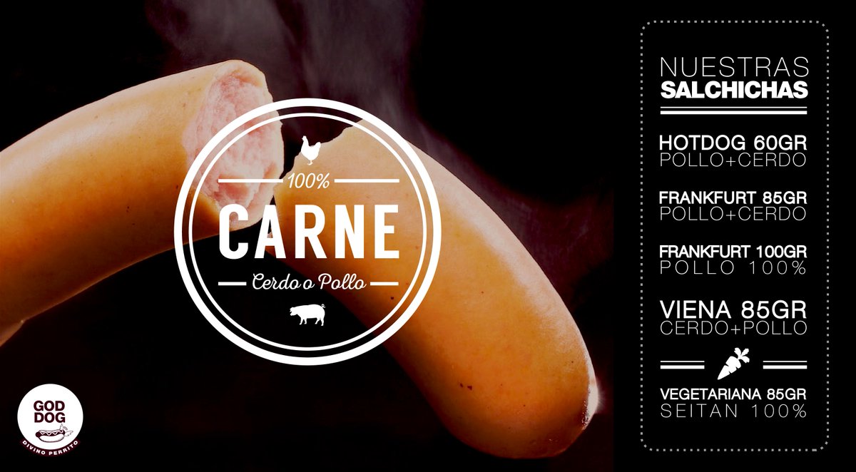 GodDogMadrid's tweet photo. #jueves 
#goddog #felizsemana #HotDogs #Gourmet! 100% #carne! https://t.co/4Qc500wU32