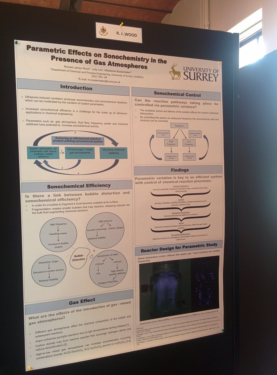madbuss's tweet photo. Very proud to have presented the MEng research results and Richard's poster!! Well done @SurreyCPE students #ESS15 https://t.co/l3X2fqA0fp