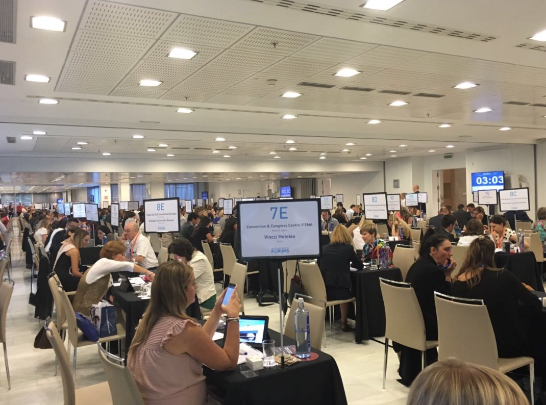 TarragonaCB's tweet photo. Aquests dies participem en el #MIFmadrid16 amb el Costa Daurada Convention Bureau a #Madrid #mice https://t.co/e4edV3pWRF