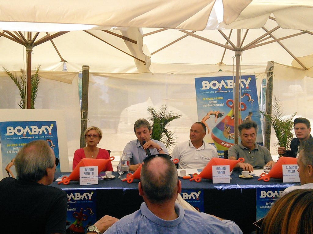 valeporrazzo's tweet photo. "BoaBay nasce a Rimini perché Rimini è un posto vero, ma che cambia tutti i giorni" @andreagnassi #iloverimini https://t.co/ujZ5JOws45