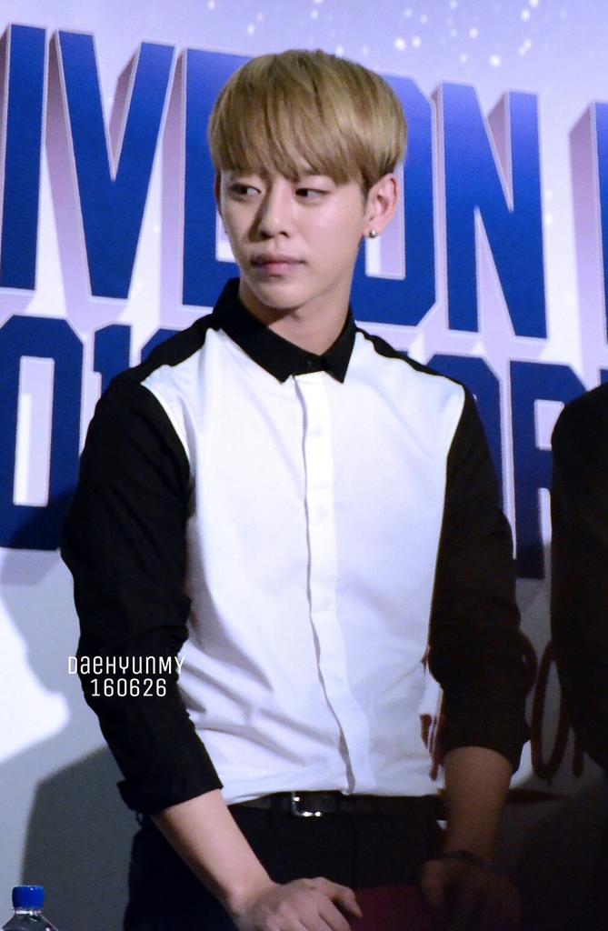 daehyunMY's tweet photo. [HD] 160627 BAP LOESG Press Con  - DAEHYUN#4  #BAPLOE16SG  #daehyun #jungdaehyun #비애비 #baploe https://t.co/hzNovge1EG