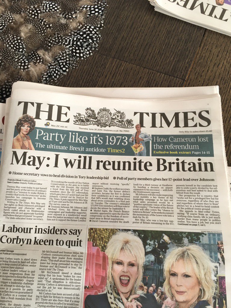 Yes but first, we've got a show to make.