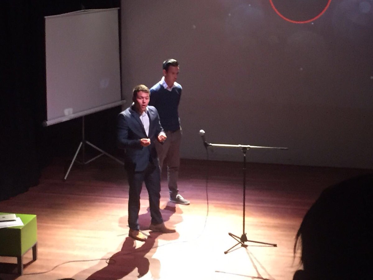 BeAppyNL's tweet photo. Afgelopen vrijdag hebben wij namens Be-Appy onze top pitch mogen houden het Korzo Theater. https://t.co/qRWwoLv3CV