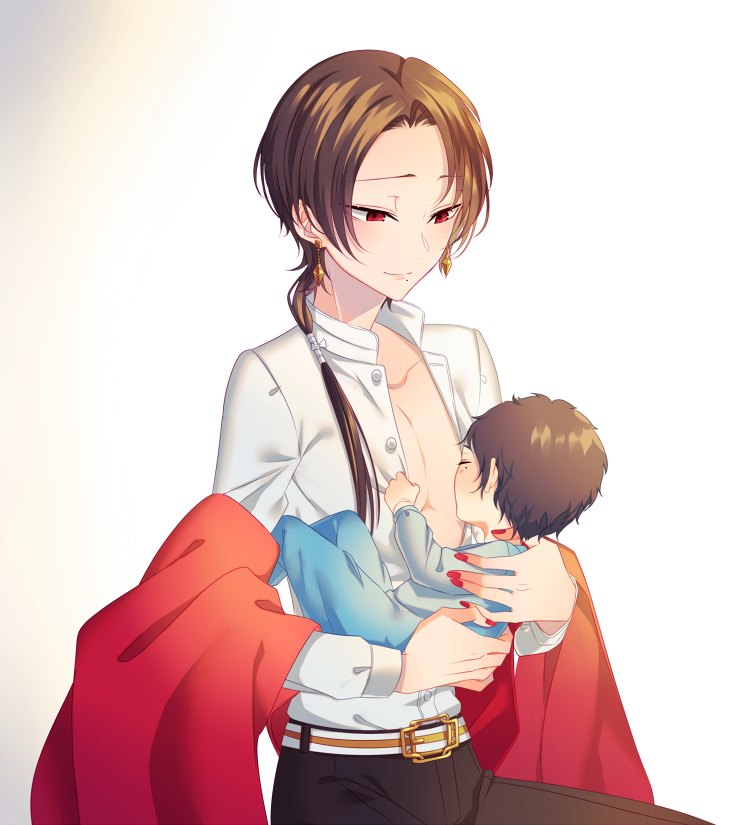 実梨 Miri 授乳と赤ちゃん 安清表現有 フォロワーさんに投げつけた赤ちゃんに授乳する清光さん ママ光描いてて楽しかったです T Co Hljlrypbig Twitter