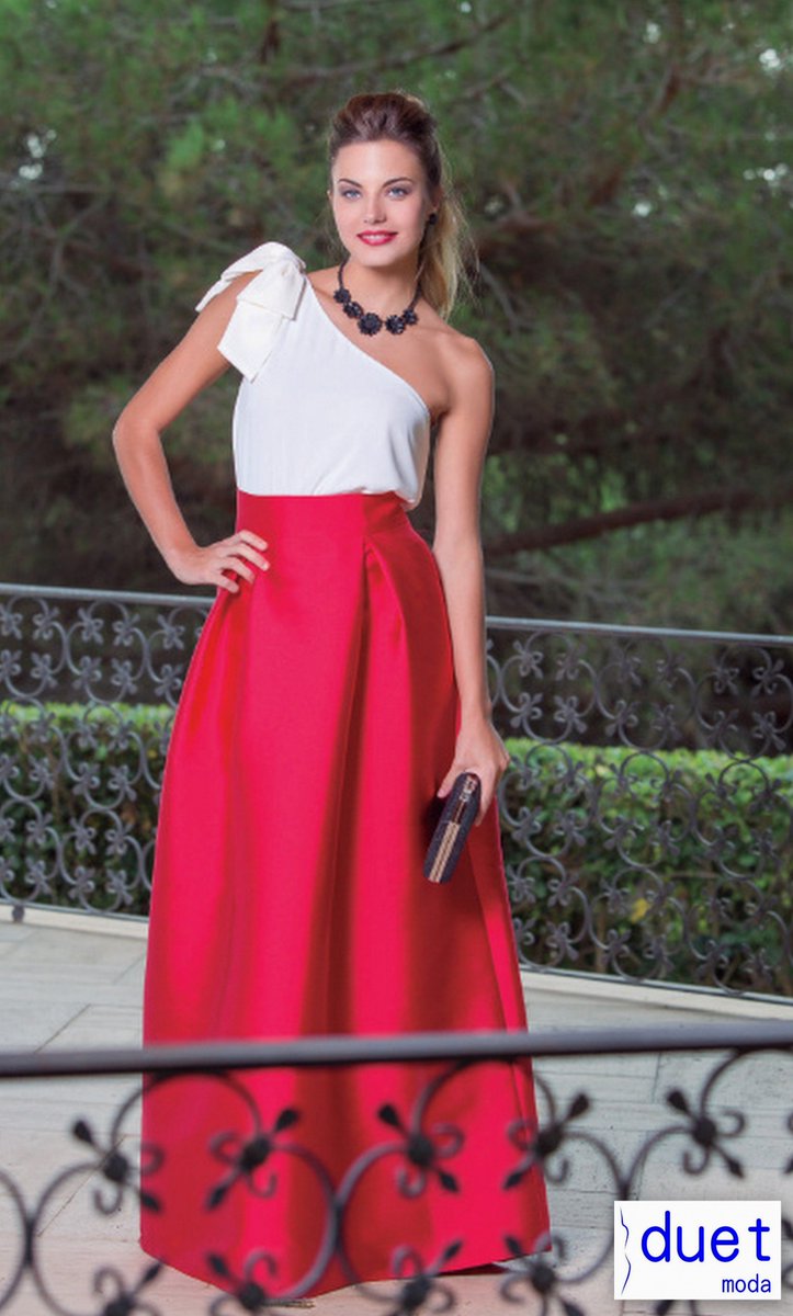 Conjunto De Falda Larga Y Blusa Shop, 57% OFF | www.ingeniovirtual.com