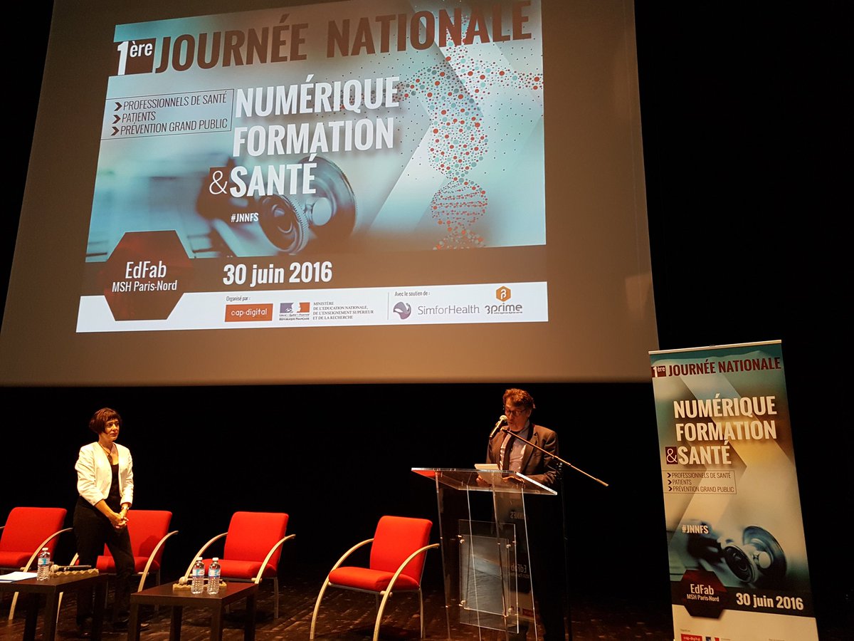 jeromeleleu's tweet image. #JNNFS Discours "lu" du Secrétaire d'Etat @mandonthierry sur les enjeux du numérique dans la formation en santé