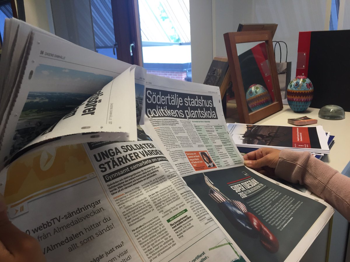 Och se där! Här figurerar man i <a href="/dagenssamhalle/">DAGENS SAMHÄLLE</a> 😊
Nu får jag nog uppdatera mediabevaknings-filtren...