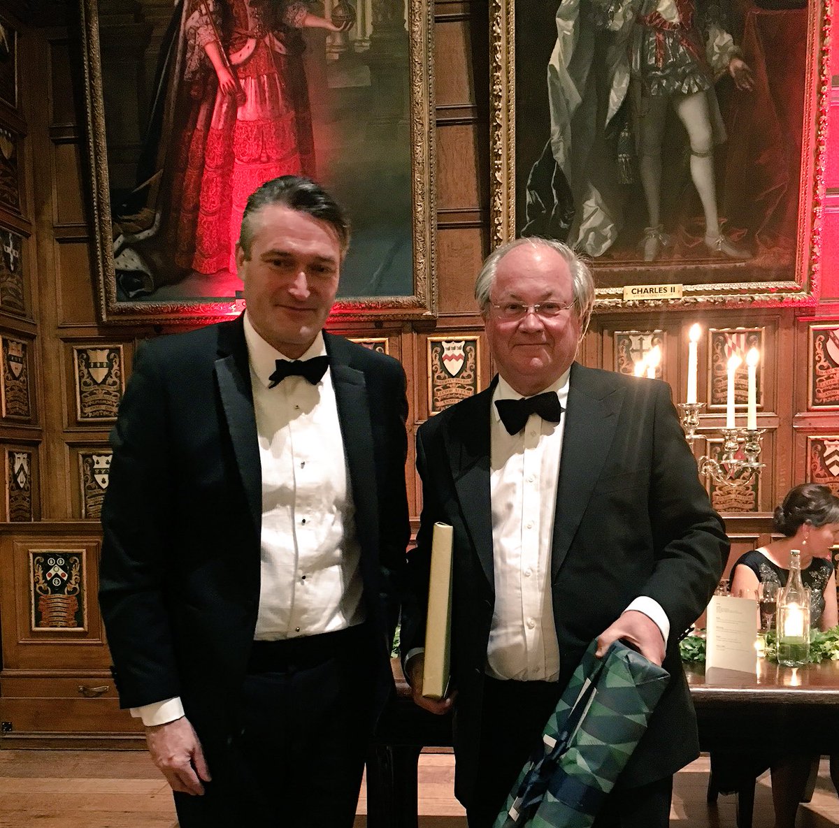 London2016iclc's tweet photo. Brilliant after-dinner speech Desmond Browne QC @5RB #london2016iclc Gala Dinner with Dan Crennan @VictorianBar https://t.co/srH9Ik4O8P