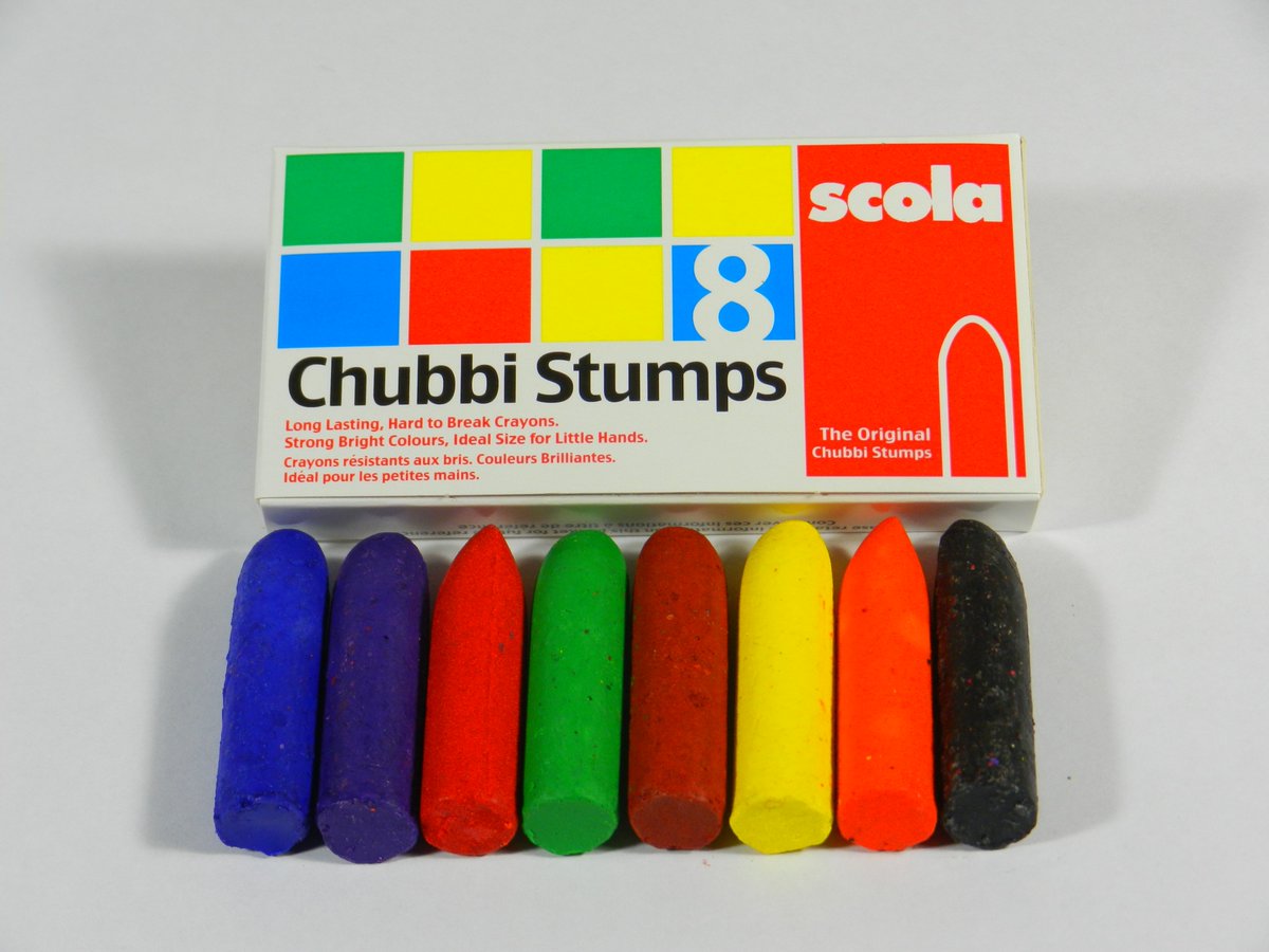 RpFunstuff's tweet image. rp-funstuff.com/shop/chubbi-st… The Chubbi Stumps #Colour #Crayons, easy-to-hold size, &amp;amp; come in 8 bold #colours. #art #fun