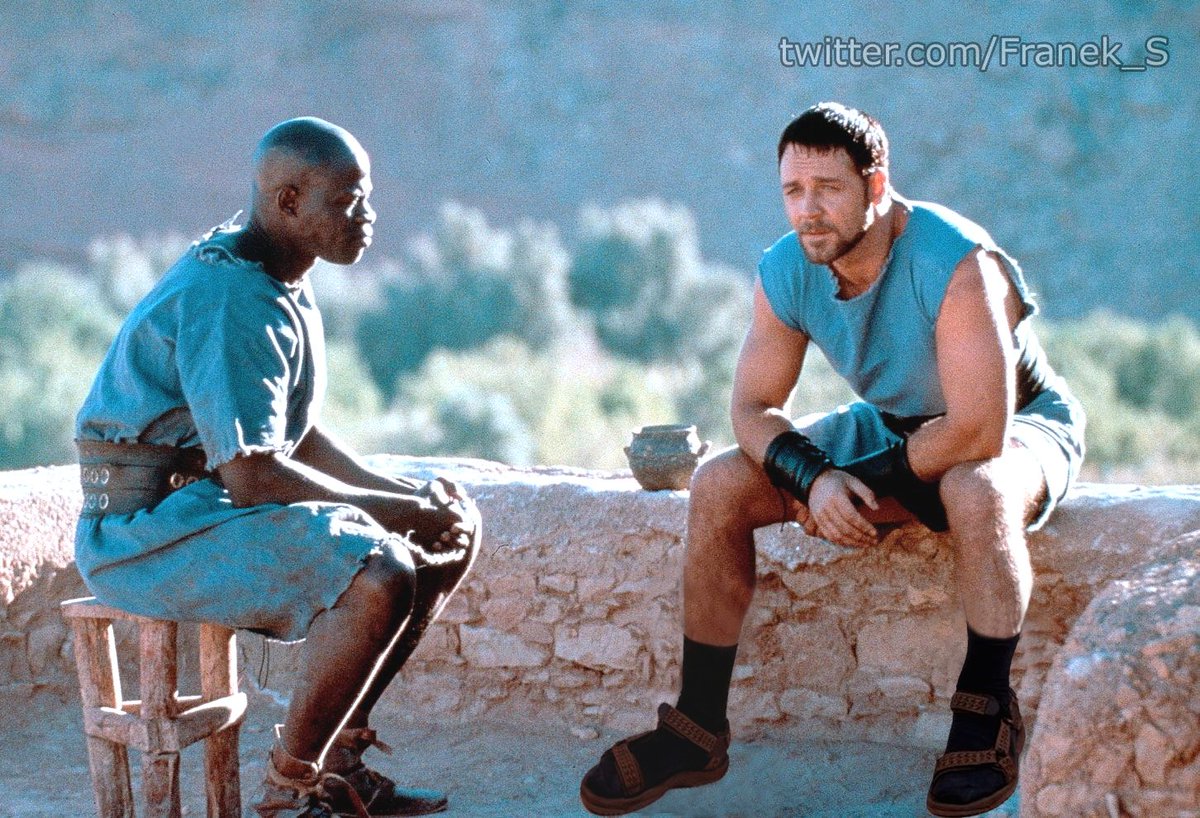 Franek_S's tweet photo. Ostateczny dowód na to, że gladiator był Polakiem #Franzja CC: @russellcrowe https://t.co/GObdho92UH
