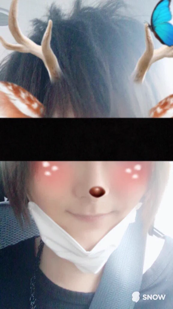 これは可愛い…snowというアプリが盛れまくって男か女さえ分からないｗｗｗ