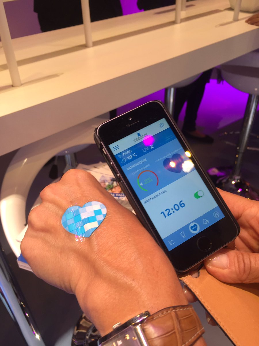 I_Mous's tweet photo. @VivaTech @LaRochePosayFR excellente idée #UVPatch https://t.co/ITXKfKSgDa