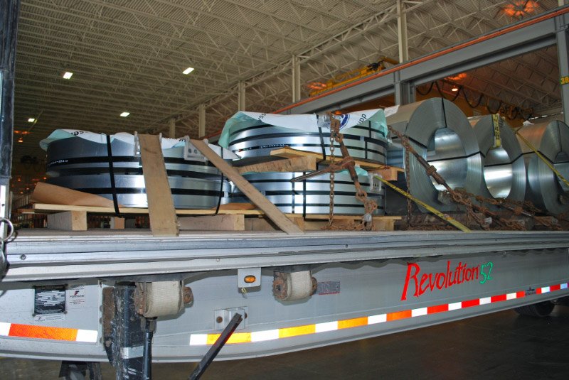 GreenLinesTrans's tweet photo. #Hauling heavy for @thyssenkrupp Richburg, SC #steel #coils #Safety is part of our #delivery #GreenLines https://t.co/Zgj43LLh3u