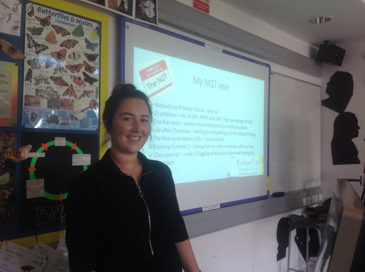 WarwickNQT's tweet photo. Lauren is still smiling at the end of her NQT year! Thanks for sharing your advice... https://t.co/IMuseTdK8T