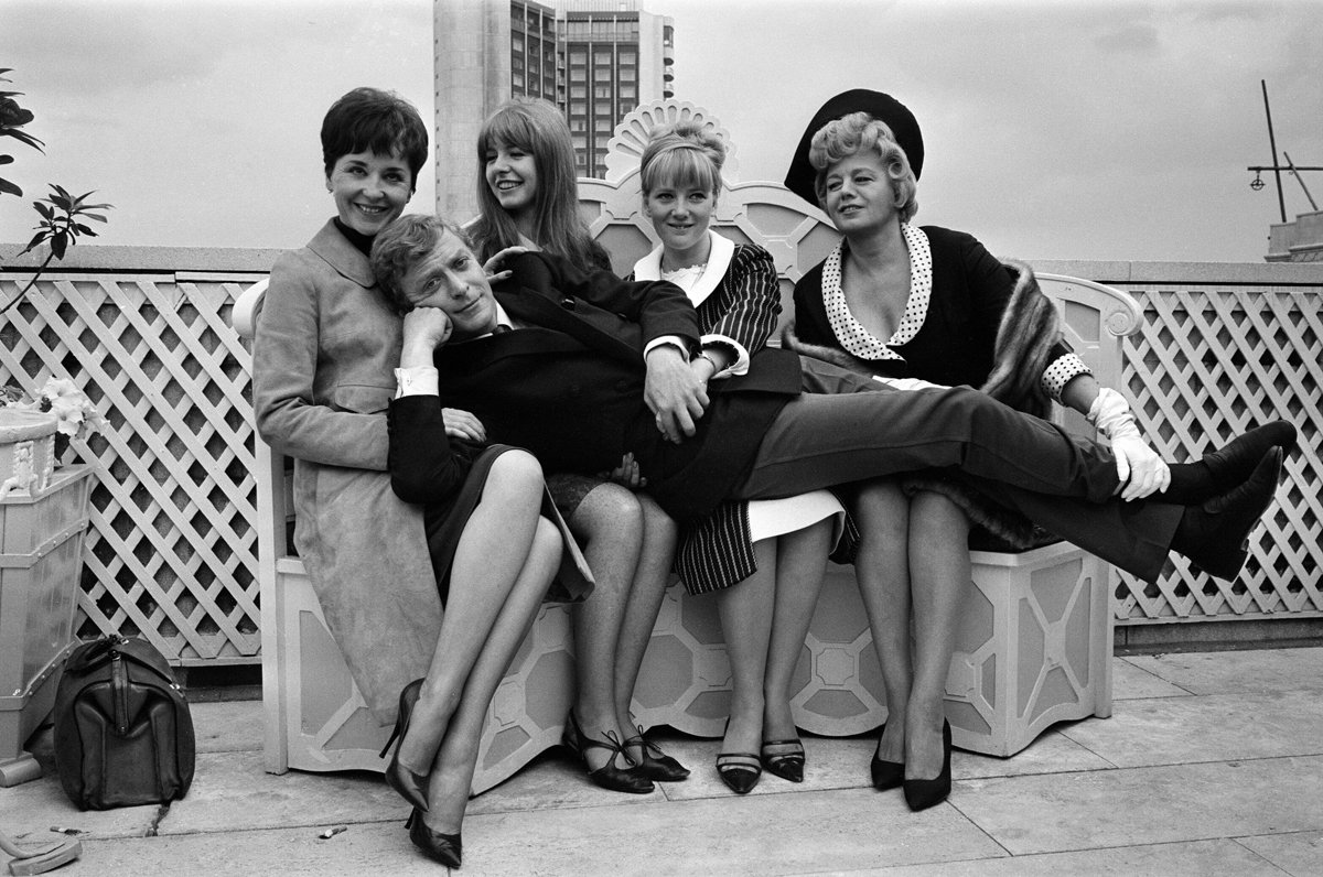 4th july 1965 stars of alfie: vivien merchant, jane asher, julia foster ...