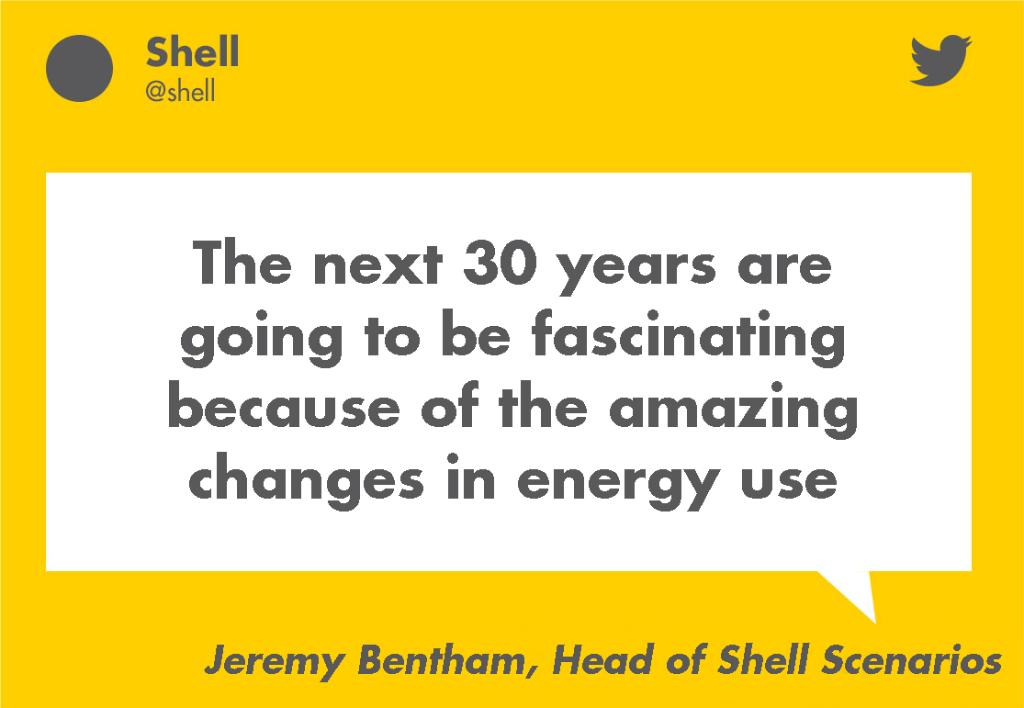 Jeremy Bentham, Head of Shell Scenarios on what we can expect from the future. #PoweringProgress