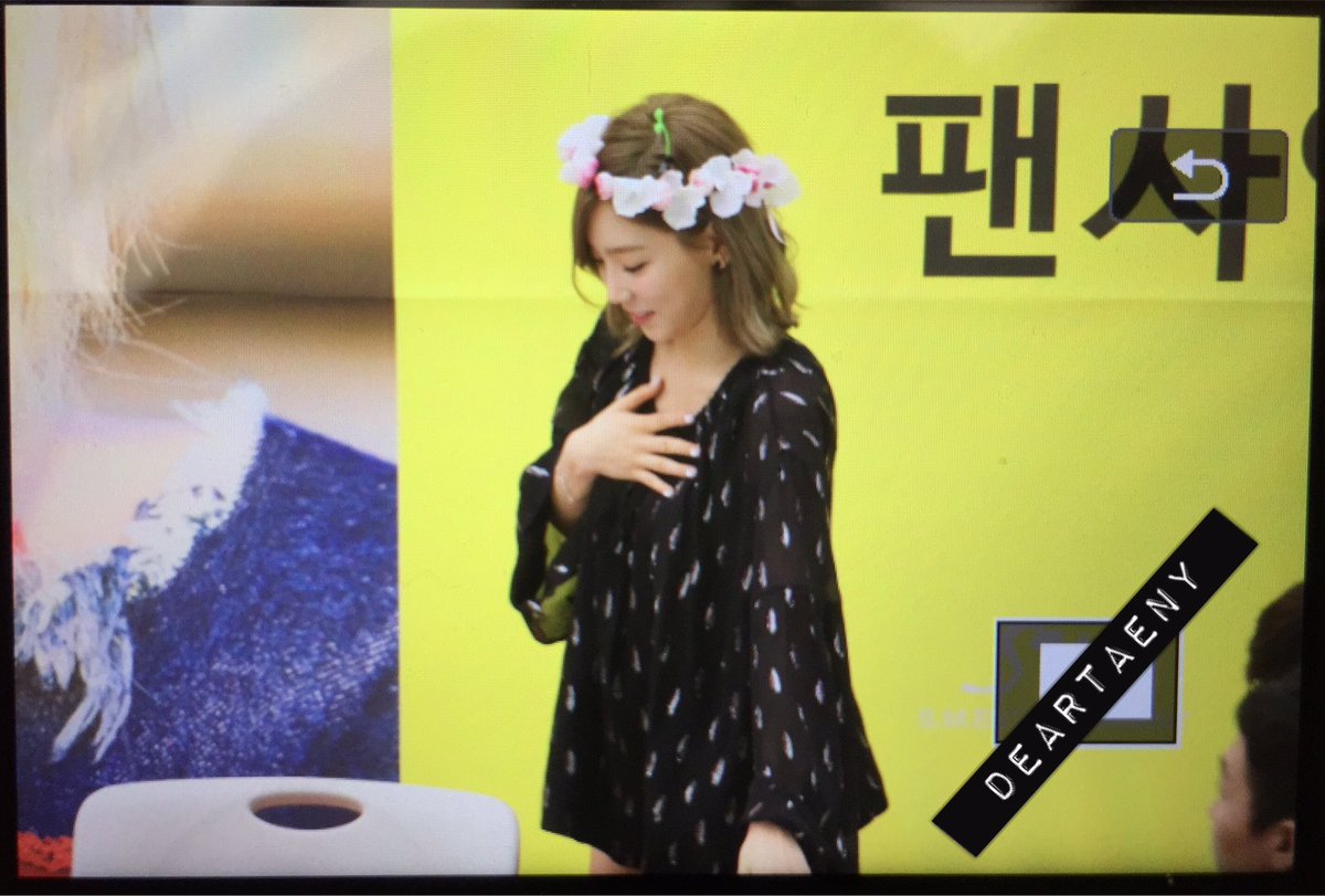 [PIC][30-06-2016]TaeYeon tham dự buôi fansign đầu tiên cho "Why" vào tối nay CmMg04CUsAARa0P