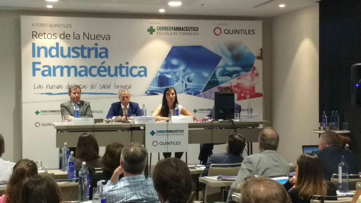 EscuelaCF's tweet photo. Estrategias para llegar al nuevo cliente con @estherpolocelda, @menarini_es y #EcareYou #IIForoQuintiles https://t.co/Q6HZKYZw6T