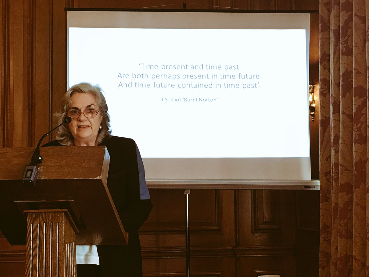 London2016iclc's tweet photo. Hon Susan Crennan AC QC @VictorianBar on the core value of finality in arbitral awards #london2016iclc #CommBar https://t.co/Sap6BIZZg0