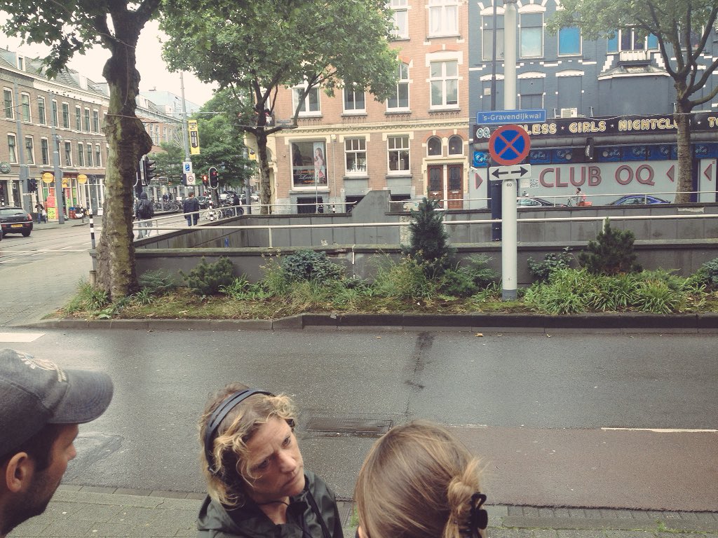 Luchtkwaliteit, planten, waternevel en Rotterdamse Stijl; Interview <a href="/chrisnatuurlijk/">chris vemer</a> proefstrook 's Gravendijkwal.