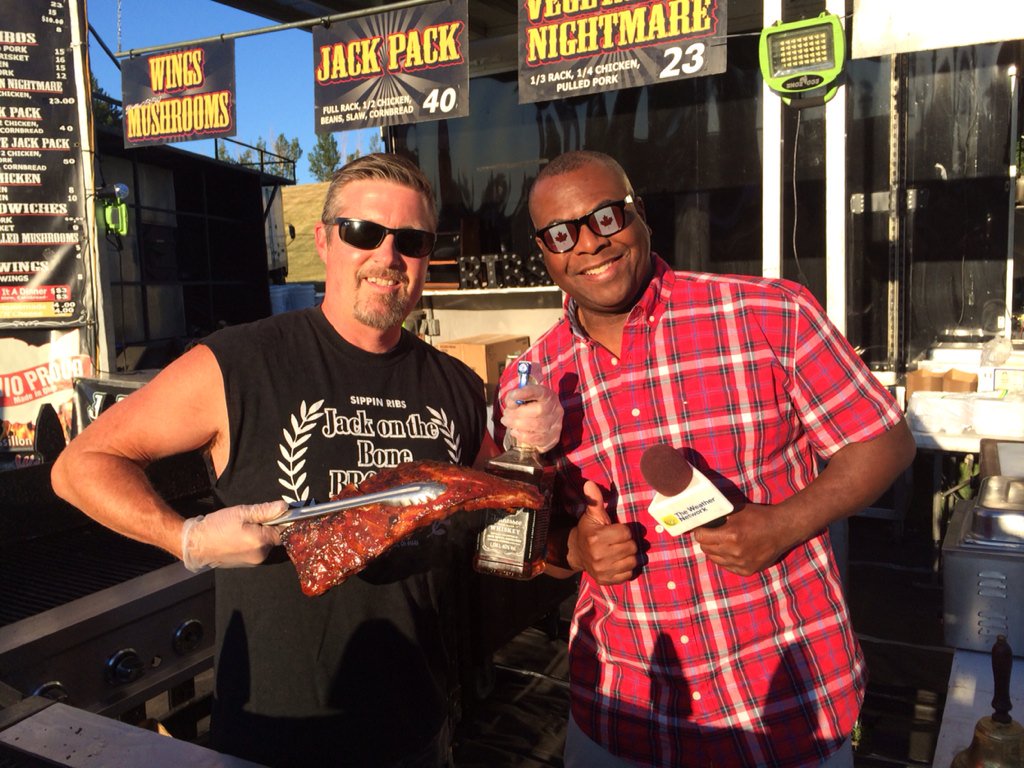 Ribs chicken brisket pulled pork <a href="/jackonthebone/">Jack On The Bone</a> @TorontoRibfest family fun <a href="/weathernetwork/">The Weather Network</a>