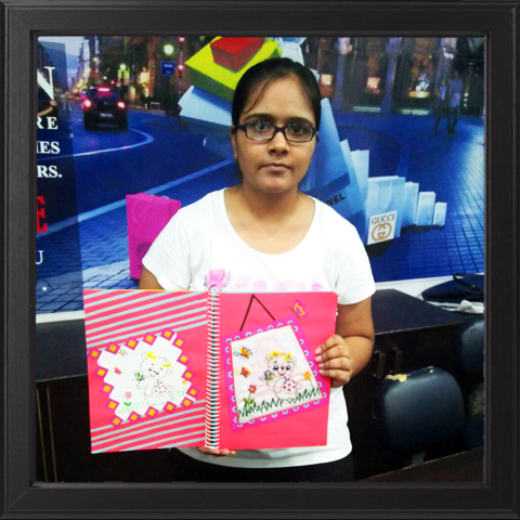 InifdKanpur's tweet photo. Superb Embroidery work done by first year student Chitra singh. https://t.co/JcfUnahx7y