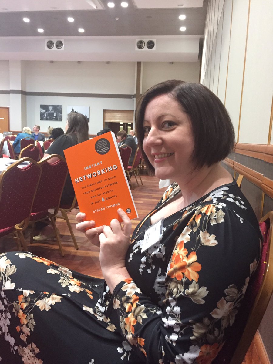 3CountiesExpo's tweet image. Inspired by @NoRedBraces Hazel from @SocialDynamos is already getting tips from #instantnetworking