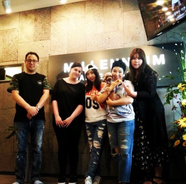 Kong Family with long time fan <a href="/pab0sarang/">LENA ☆</a>
